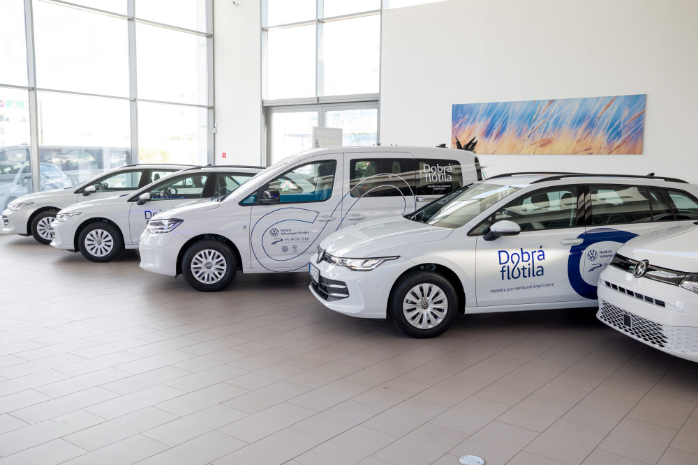 Dobrá flotila Volkswagen